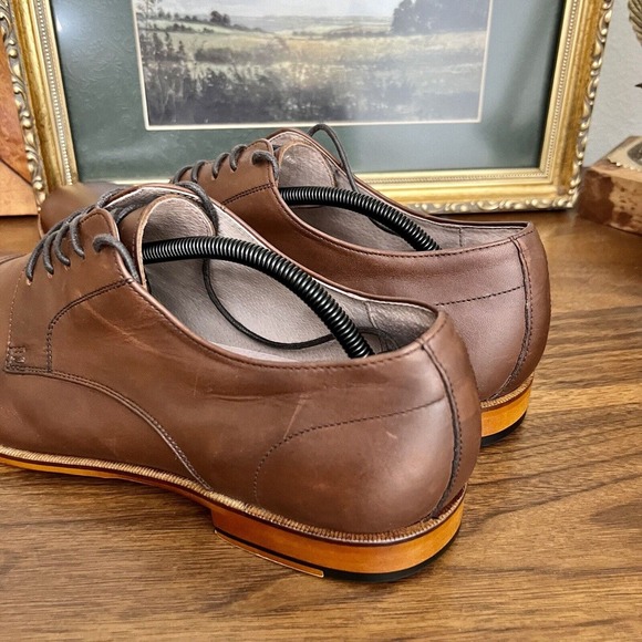 Mens ASTON GREY Ian Cap Toe Oxford Chestnut sz 13 - Picture 14 of 16